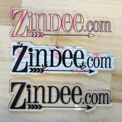 Alternative view of Acrylic Watermark Full Color Style (acrylic sign)