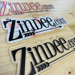 Acrylic Watermark Full Color Style (acrylic sign)