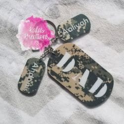 Dog Tag/Pill Shape – Mini Acrylic Charm Blank (1.5") | Optional Sticker or UV DTF - Image 6
