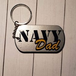 Dog Tag/Pill Shape – Mini Acrylic Charm Blank (1.5") | Optional Sticker or UV DTF - Image 7