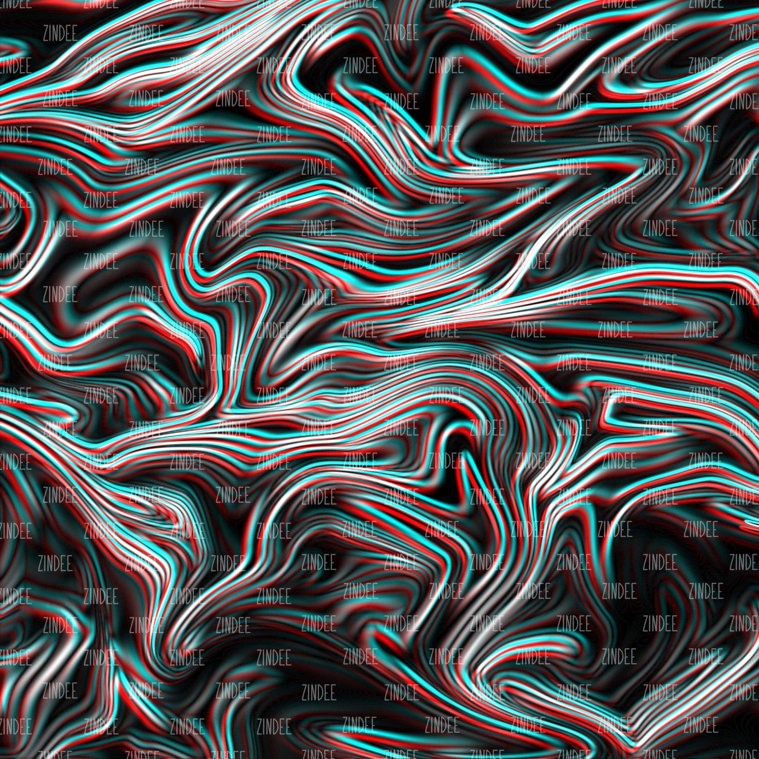 Swirls 3D (digital paper)
