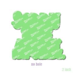 Alternative view of Above My Pay Grade – Acrylic Badge Reel Blank (2") No Hole | Optional Sticker or UV DTF