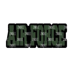 Air Force (word) – Acrylic Keychain Blank (3") | Optional Sticker or UV DTF