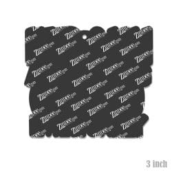 Alternative view of All Bleeding Stops – Acrylic Keychain Blank (3") | Optional Sticker or UV DTF