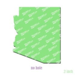 Alternative view of Arizona – Acrylic Badge Reel Blank (2") No Hole | Optional Sticker or UV DTF