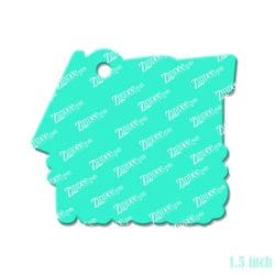 Alternative view of Art Teacher – Mini Acrylic Charm Blank (1.5") | Optional Sticker or UV DTF