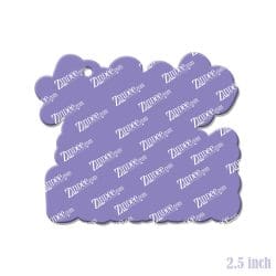 Alternative view of Ask Me Business – Acrylic Keychain Blank (2.5") | Optional Sticker or UV DTF