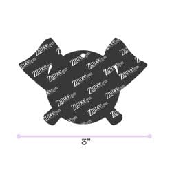Axe Monogram acrylic blank (3 inch)