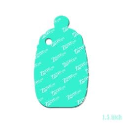 Alternative view of Baby Bottle – Mini Acrylic Charm Blank (1.5") | Optional Sticker or UV DTF