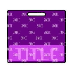 Alternative view of Badge Buddy Horizontal (Lightweight White Acrylic)