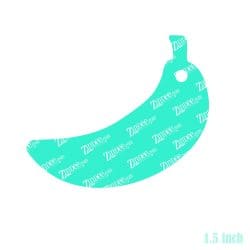 Alternative view of Banana – Mini Acrylic Charm Blank (1.5") | Optional Sticker or UV DTF