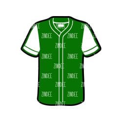 Baseball Jersey – Acrylic Keychain Blank (2.5") | Optional Sticker or UV DTF