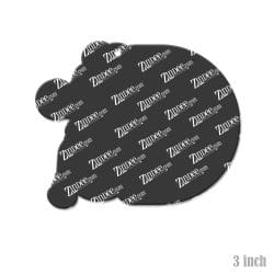 Alternative view of Basketball Tag (BOY) – Acrylic Keychain Blank (3") | Optional Sticker or UV DTF