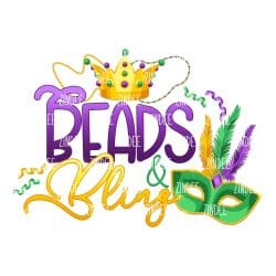 Beads And Bling (Sublimation Transfer)