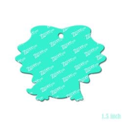 Alternative view of Bearded Dragon – Mini Acrylic Charm Blank (1.5") | Optional Sticker or UV DTF