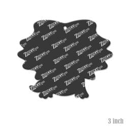 Alternative view of Bearded Dragon – Acrylic Keychain Blank (3") | Optional Sticker or UV DTF