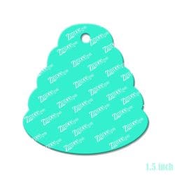 Beehive – Mini Acrylic Charm Blank (1.5") | Optional Sticker or UV DTF - Image 2
