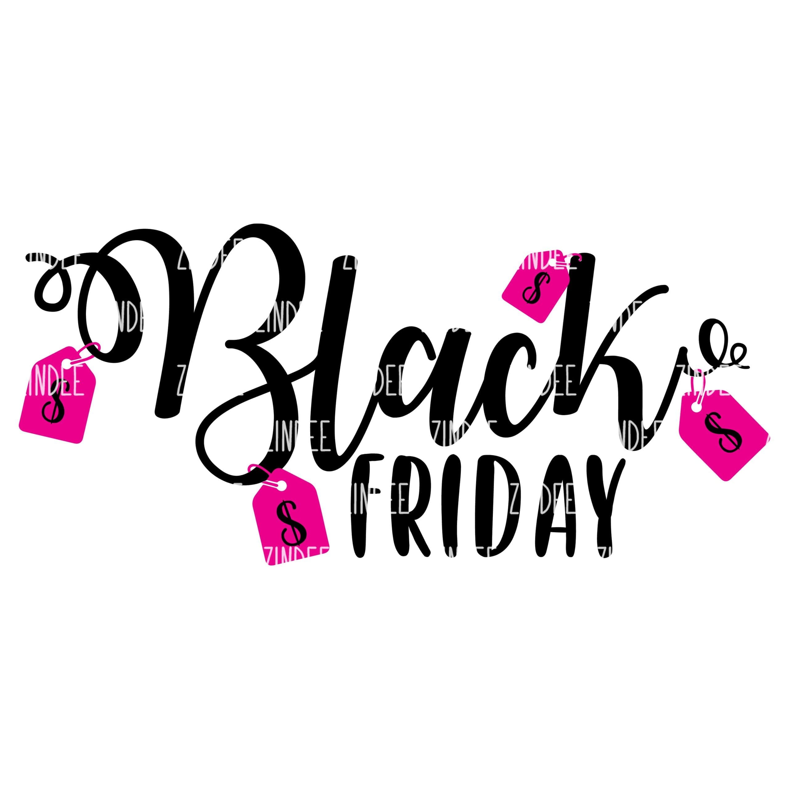 Black Friday Tags (SVG)