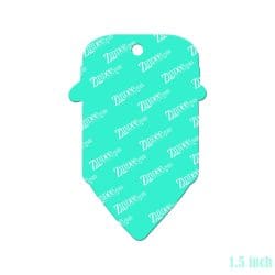 Alternative view of Bow Pencil – Mini Acrylic Charm Blank (1.5") | Optional Sticker or UV DTF
