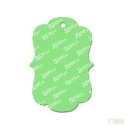 Bracket Frame – Acrylic Keychain Blank (2") | Optional Sticker or UV DTF