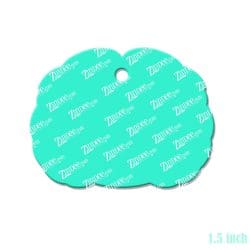 Alternative view of Brain – Mini Acrylic Charm Blank (1.5") | Optional Sticker or UV DTF
