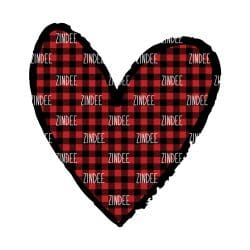 Buffalo Plaid Heart (Sublimation Transfer)