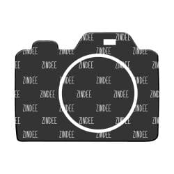 Camera – Mini Acrylic Charm Blank (1.5") | Optional Sticker or UV DTF