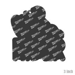 Alternative view of Car Rider – Acrylic Keychain Blank (3") | Optional Sticker or UV DTF