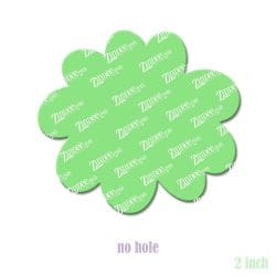 Alternative view of Cartoon Daisy – Acrylic Badge Reel Blank (2") No Hole | Optional Sticker or UV DTF