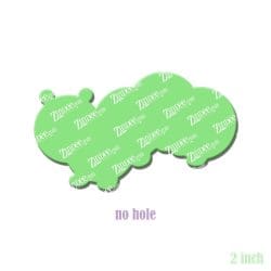 Alternative view of Caterpillar – Acrylic Badge Reel Blank (2") No Hole | Optional Sticker or UV DTF