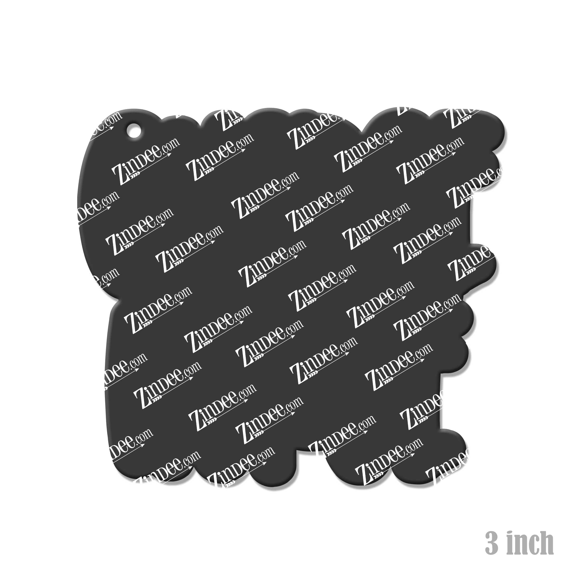 Charge Nurse – Acrylic Keychain Blank (3") | Optional Sticker or UV DTF - Image 2