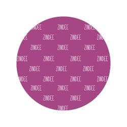 Circle acrylic blank (3 inch) WHITE - Image 2