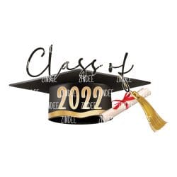 Class of 2022 Grad Cap (Sublimation Transfer)
