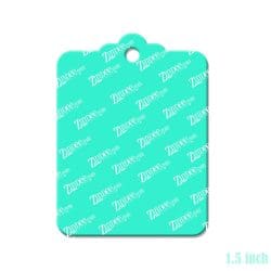 Clipboard – Mini Acrylic Charm Blank (1.5") | Optional Sticker or UV DTF - Image 2