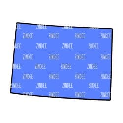 Colorado – Acrylic Badge Reel Blank (2") No Hole | Optional Sticker or UV DTF
