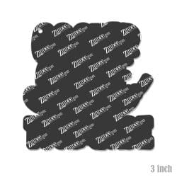 Alternative view of Cooter Canoe Tour Guide – Acrylic Keychain Blank (3") | Optional Sticker or UV DTF