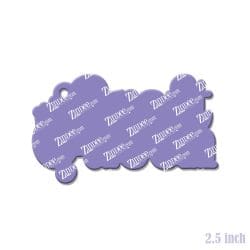 Alternative view of Craft Queen – Acrylic Keychain Blank (2.5") | Optional Sticker or UV DTF
