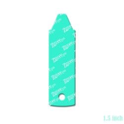 Alternative view of Crayon – Mini Acrylic Charm Blank (1.5") | Optional Sticker or UV DTF