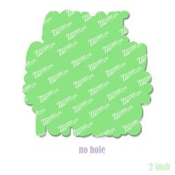 Alternative view of Ask Me Tumblers – Acrylic Badge Reel Blank (2") No Hole | Optional Sticker or UV DTF