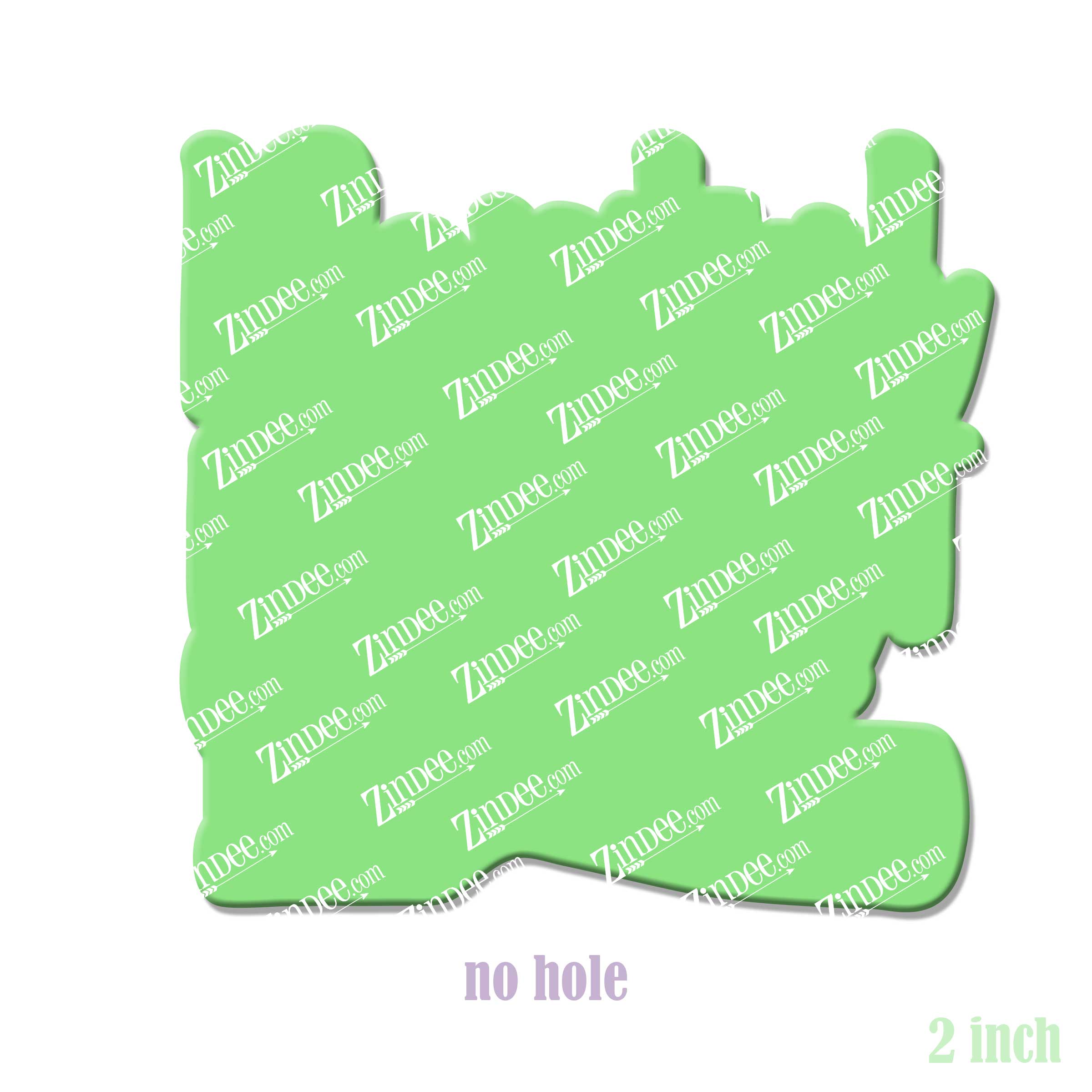 Dental Hygienist – Acrylic Badge Reel Blank (2") No Hole | Optional Sticker or UV DTF - Image 2