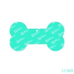 Alternative view of Dog Bone – Mini Acrylic Charm Blank (1.5") | Optional Sticker or UV DTF