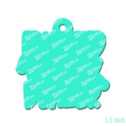 Alternative view of Educated Drug Dealer – Mini Acrylic Charm Blank (1.5") | Optional Sticker or UV DTF