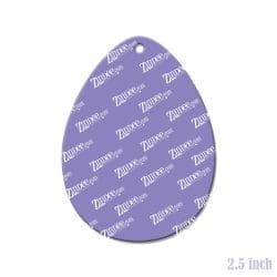 Egg – Acrylic Keychain Blank (2.5") | Optional Sticker or UV DTF