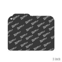 Alternative view of File Folder – Acrylic Keychain Blank (3") | Optional Sticker or UV DTF