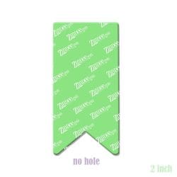 Alternative view of Flag Bunting (shorter version) – Acrylic Badge Reel Blank (2") No Hole | Optional Sticker or UV DTF