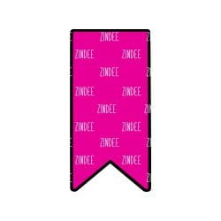 Flag Bunting (shorter version) – Mini Acrylic Charm Blank (1.5") | Optional Sticker or UV DTF