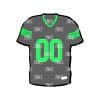 Football Jersey – Acrylic Keychain Blank (3") | Optional Sticker or UV DTF