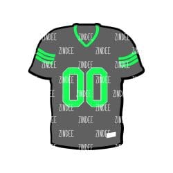 Football Jersey – Acrylic Keychain Blank (3") | Optional Sticker or UV DTF