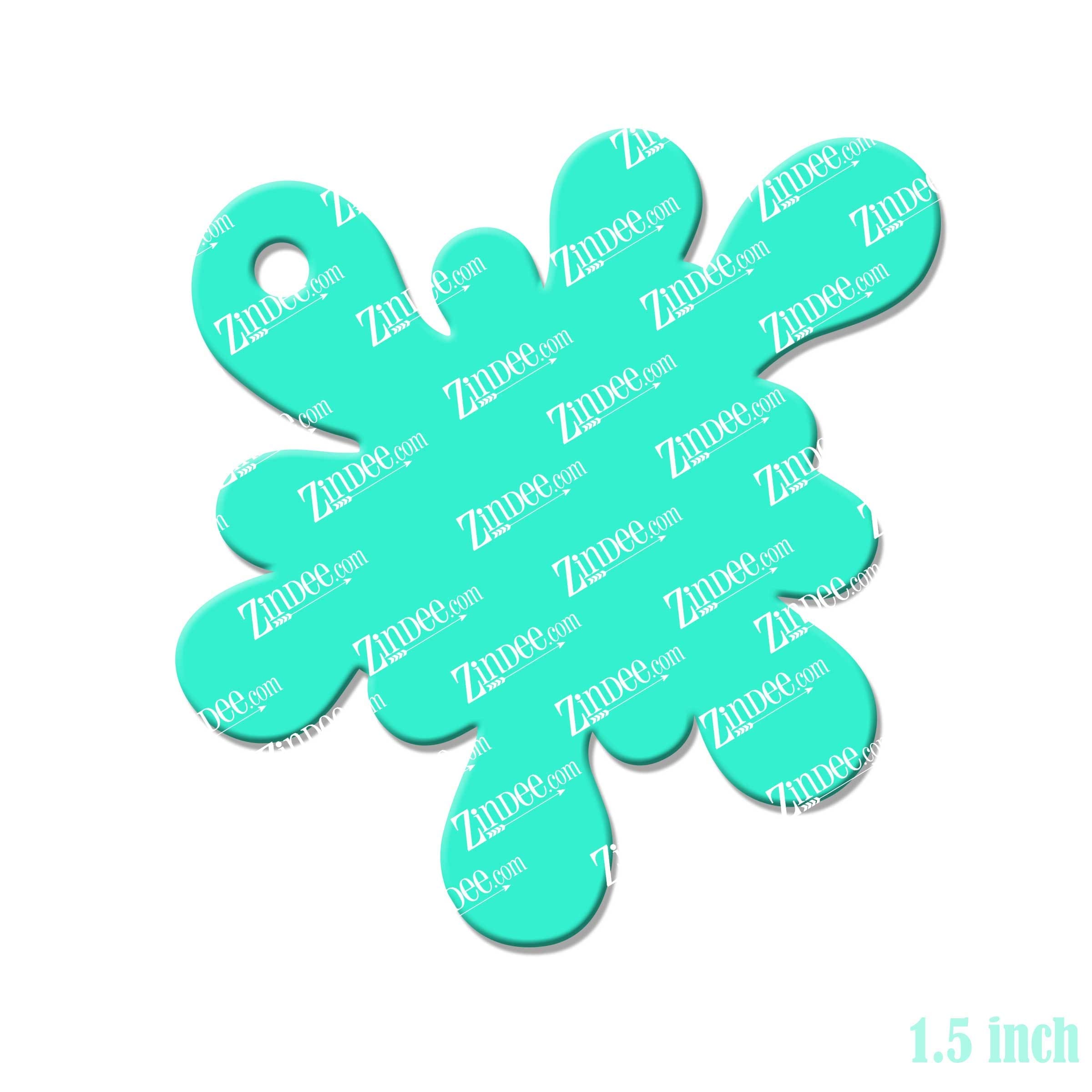 Germ – Mini Acrylic Charm Blank (1.5") | Optional Sticker or UV DTF - Image 2