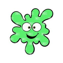 Germ – Mini Acrylic Charm Blank (1.5") | Optional Sticker or UV DTF